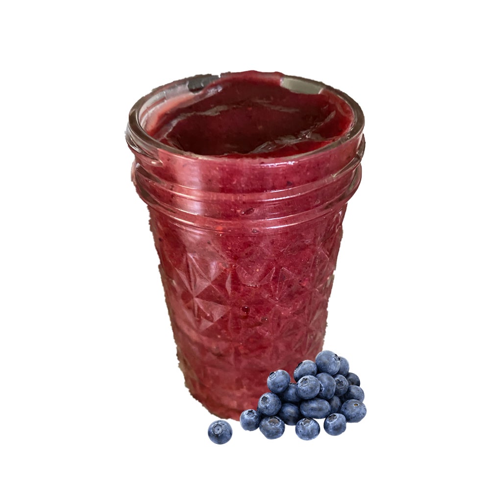 BLUEBERRY SEAMOSS GEL MADE WITH FRESH BLUEBERRIES