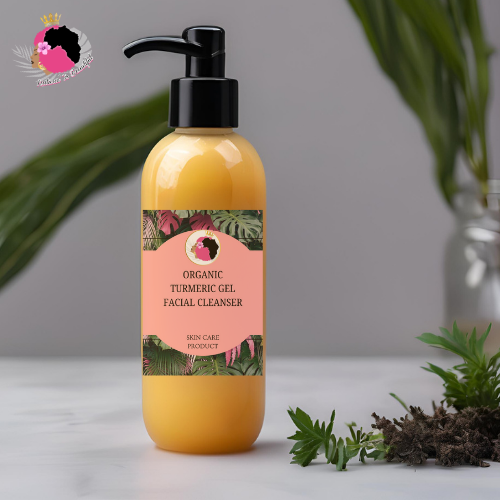 Organic Turmeric Gel Facial Cleanser